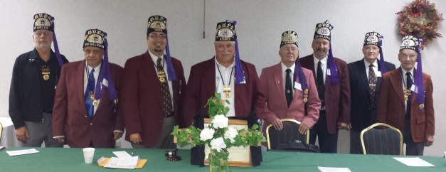 The 2013 - 2014 Officers of the PA Grotto Association